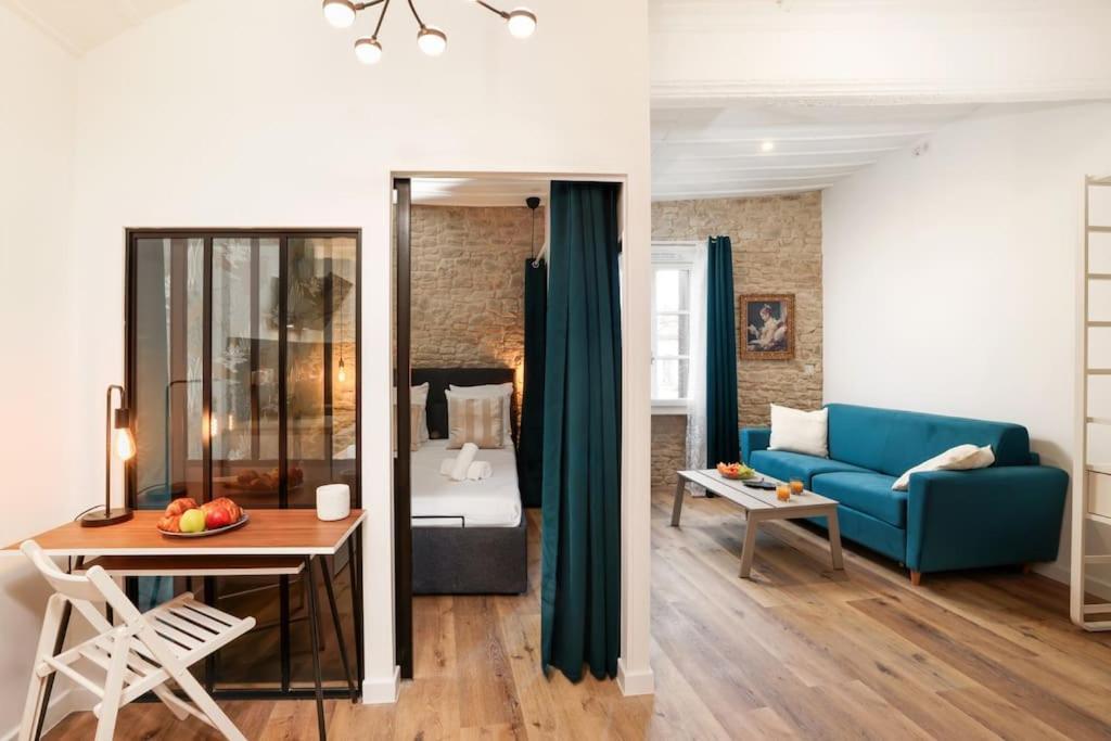Apartamento La Demeure Du Chevalier D'Argent- Parking Gratuit Carcasona Exterior foto
