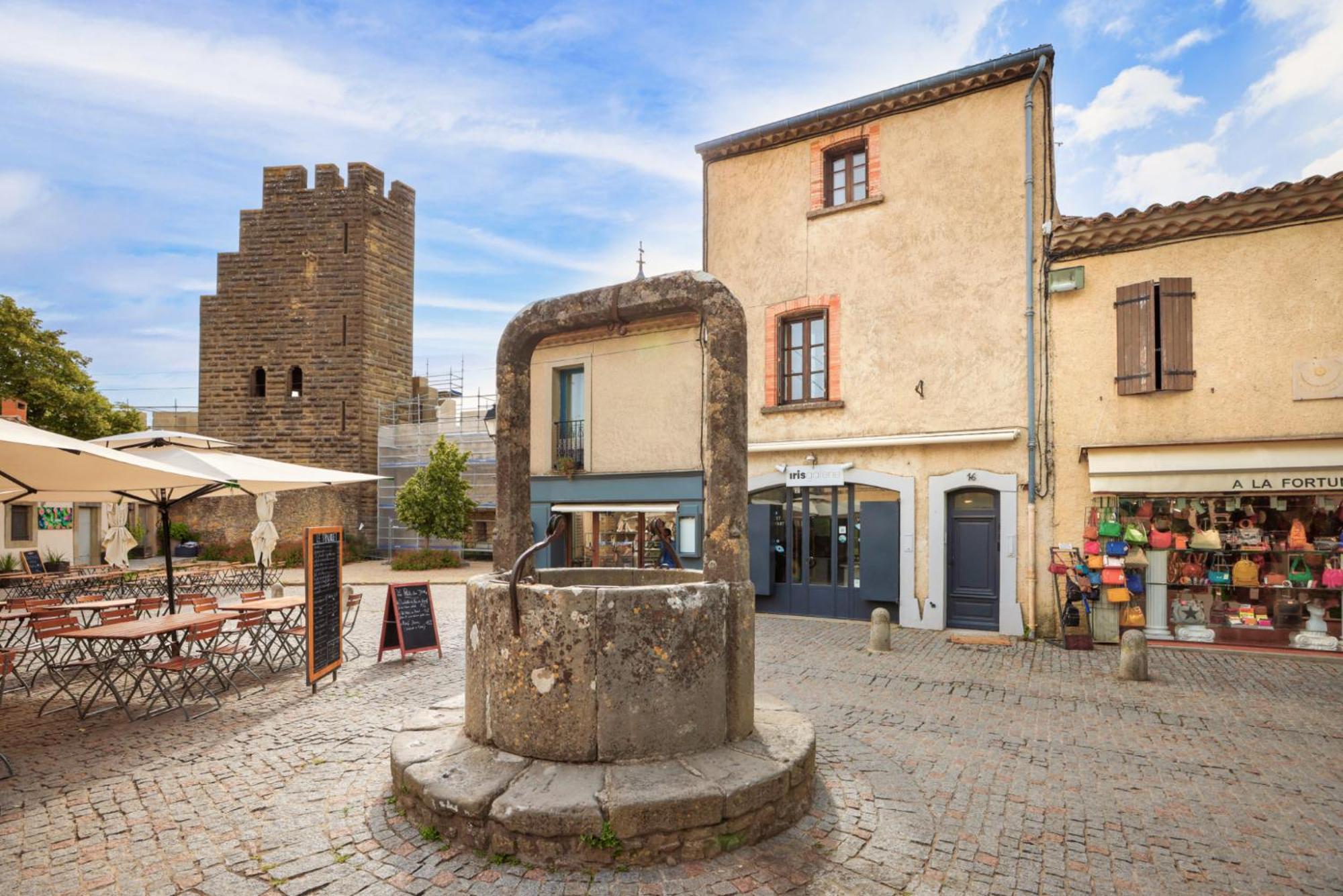 Apartamento La Demeure Du Chevalier D'Argent- Parking Gratuit Carcasona Exterior foto